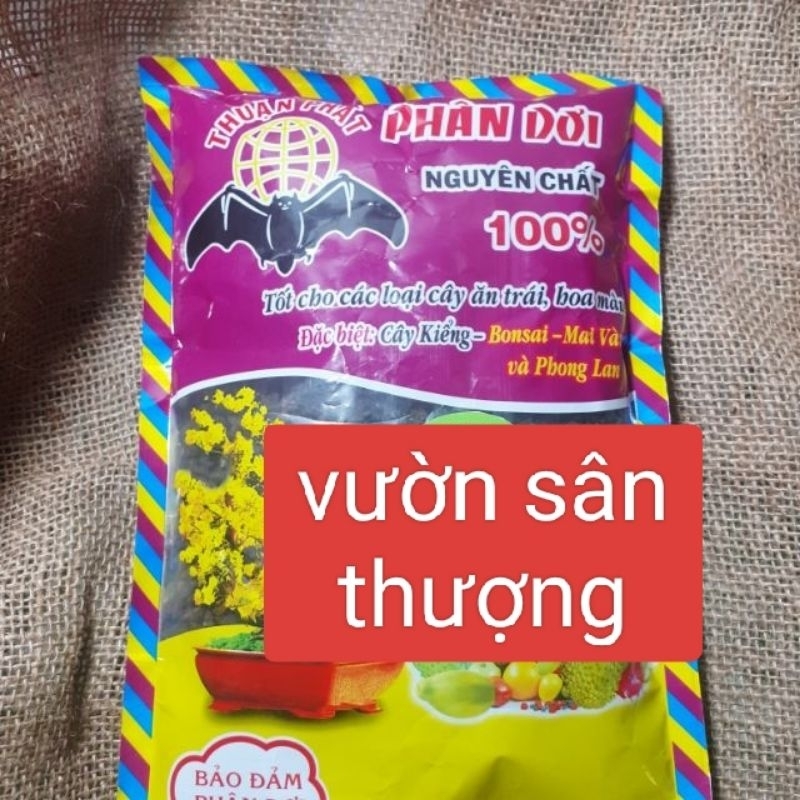 Phân Dơi Thuận Phát Gói 150g, Tốt Cho Các Loại Cây Ăn Trái, Hoa Màu, Cây Kiểng, Bonsai, Mai Vàng, Phong Lan