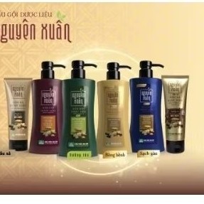 Dầu gội nguyên xuân (mẫu mới chai nở nắp) thể tích 275ml dầu gội thảo dược cho tóc khô, hư tổn, tóc dầu, tóc nhiều gàu