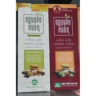 Dầu gội nguyên xuân (mẫu mới chai nở nắp) thể tích 275ml dầu gội thảo dược cho tóc khô, hư tổn, tóc dầu, tóc nhiều gàu