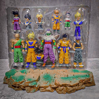 Mô Hình Dragon Ball TeamZ Full 9 Nhân Vật (Vegeta, Songoku, Gohan, Trunk)