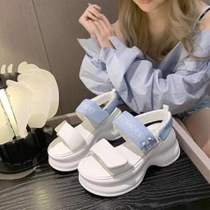 Giày Quai Hậu Đế Xuồng Độn Quai Dán Hàng QC Mẫu Đẹp Dành Cho Chị Em