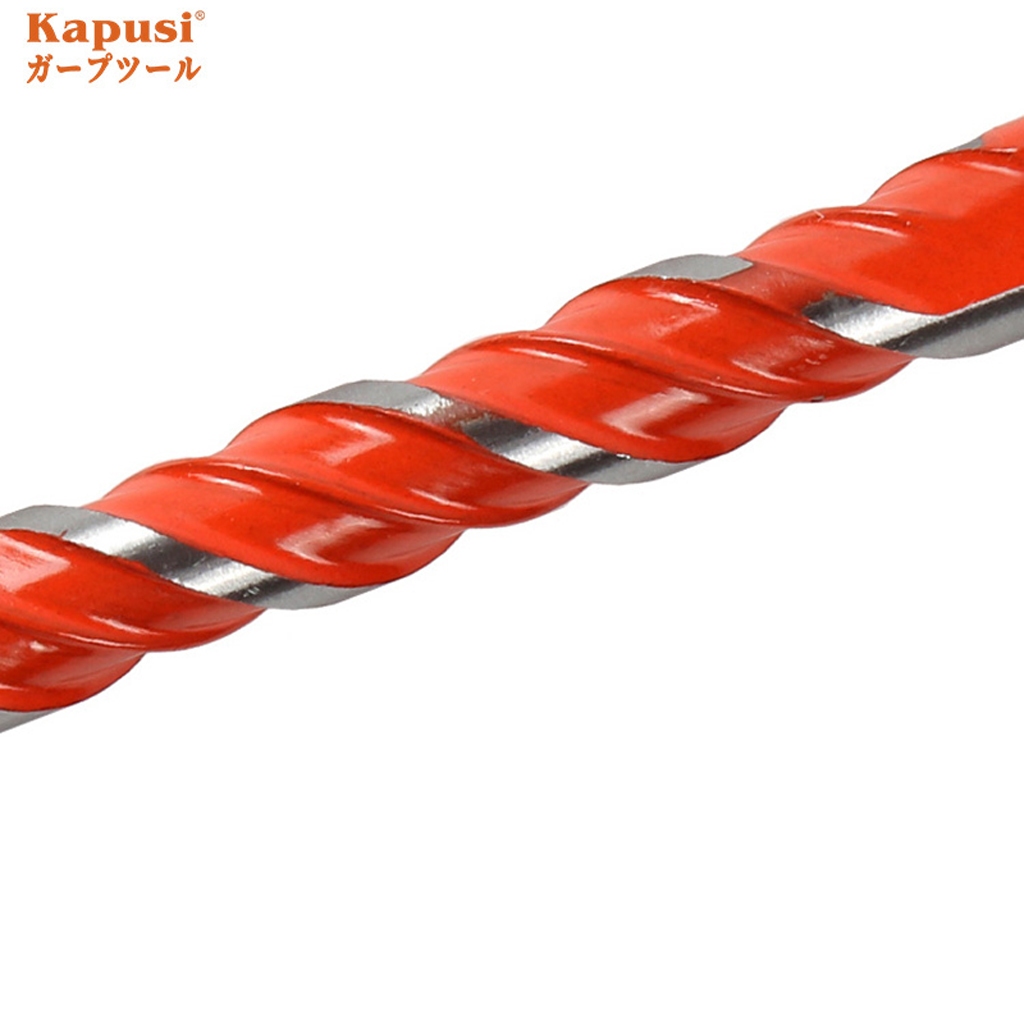 Bộ 7 mũi khoan đa năng 2 cạnh Kapusi Japan chân tam giác 3/4/5/6/8/10/12mm phù hợp khoan các chất liệu kính sắt bê tông