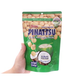 Snack đậu phộng Pinattsu Oishi vị Đậu Phộng (gói 85g)