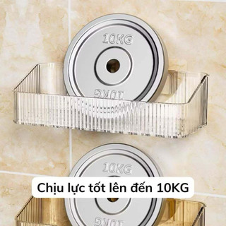 Kệ nhà tắm dán tường đa năng, kệ treo tường nhà vệ sinh