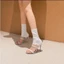 Dép Cao Gót Xăng Đan La Mã Thiết Kế Mới Dành Cho Chị Em Cá Tính Mix Váy Body Ngắn