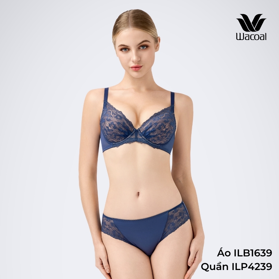 Áo lót Wacoal ILB1639 có gọng, nâng nhẹ mút mỏng < 0.5cm - LB1639
