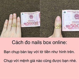 nailbox thiết kế, ( thay đổi form , mẫu & độ dài ib shop), shop có nhận làm mẫu theo yêu cầu khách