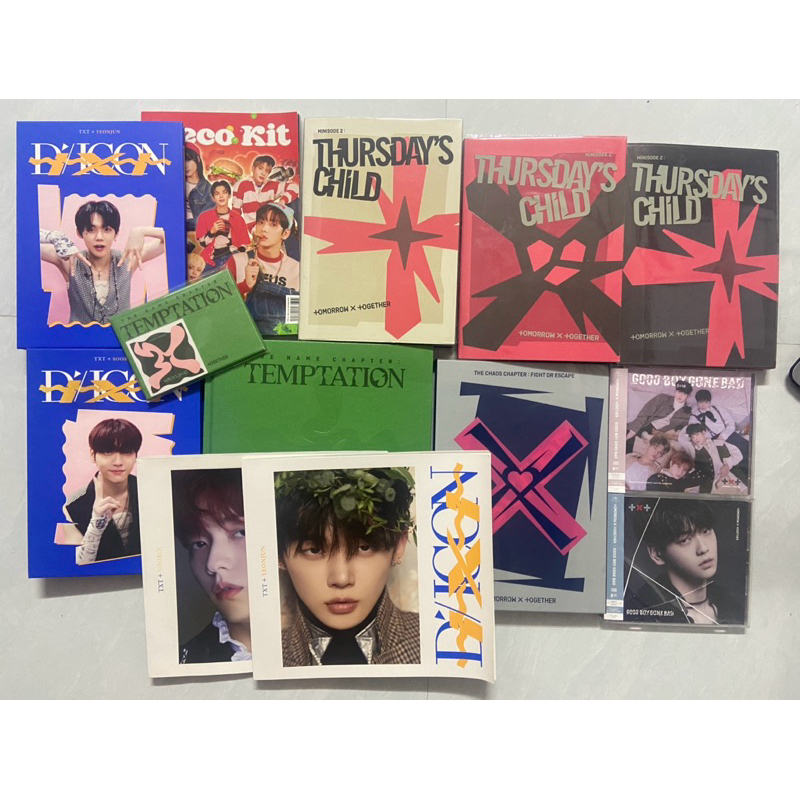 Tổng hợp Album TXT Kpop Rỗng Album txt không card Album txt giá rẻ ...