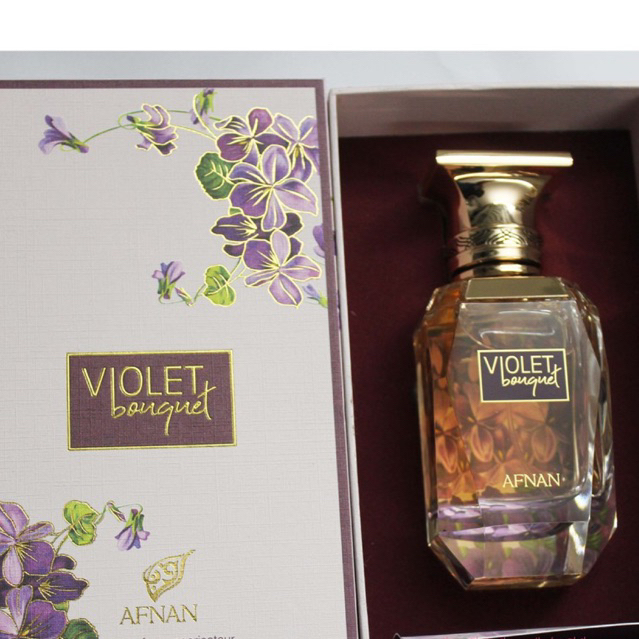 [Mã COSBAUH3 giảm 8% đơn 300K] [Bạn mới nhập COSHBM -50% đơn 0Đ] Nước hoa nữ Afnan Violet Bouquet 80ml