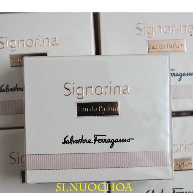 [Mã COSBAUH3 giảm 8% đơn 300K] [ 30ml / 100ml ] Nước hoa nữ Signorina 30ml / 100ml