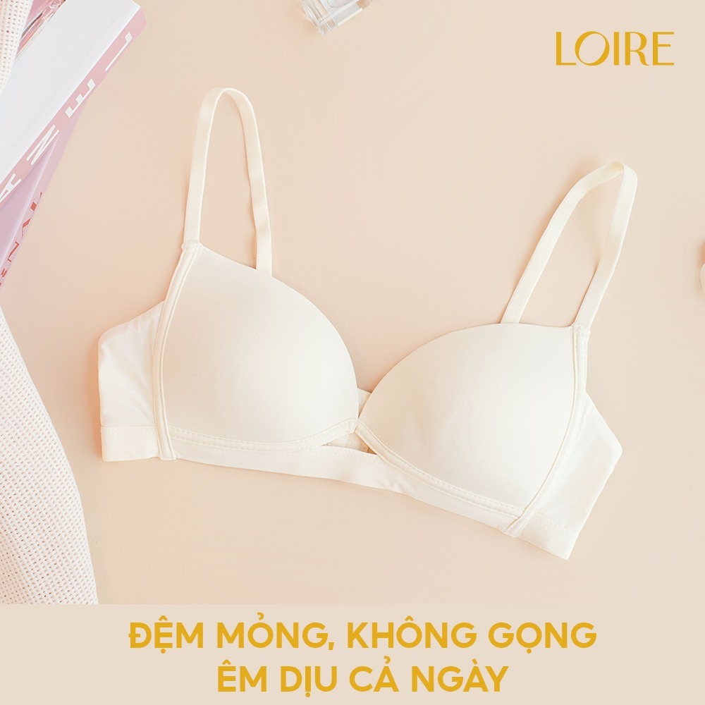 Ảnh Áo Lót Không Gọng Đệm Mỏng 0.5cm Mặc Hằng Ngày Tạo Cảm Giác Nhẹ Nhàng Dễ Thở Như Không Loirechic BRTS105 4