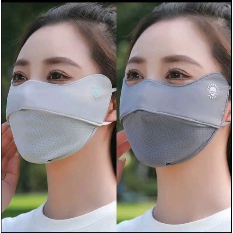 Khẩu trang chống nắng chất Lụa mát thoáng khí (Chống Tia UV Mặt trời )dành cho nữ KT6