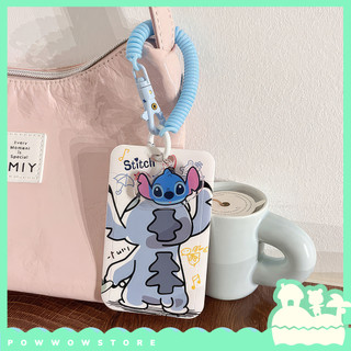 Bao Đựng Thẻ Nhân Viên Nhựa ABS Phong Cách Nhân Vật Hoạt Hình Lilo & Stitch Đáng Yêu Cute