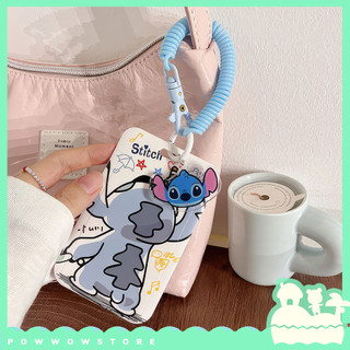 Bao Đựng Thẻ Nhân Viên Nhựa ABS Phong Cách Nhân Vật Hoạt Hình Lilo & Stitch Đáng Yêu Cute