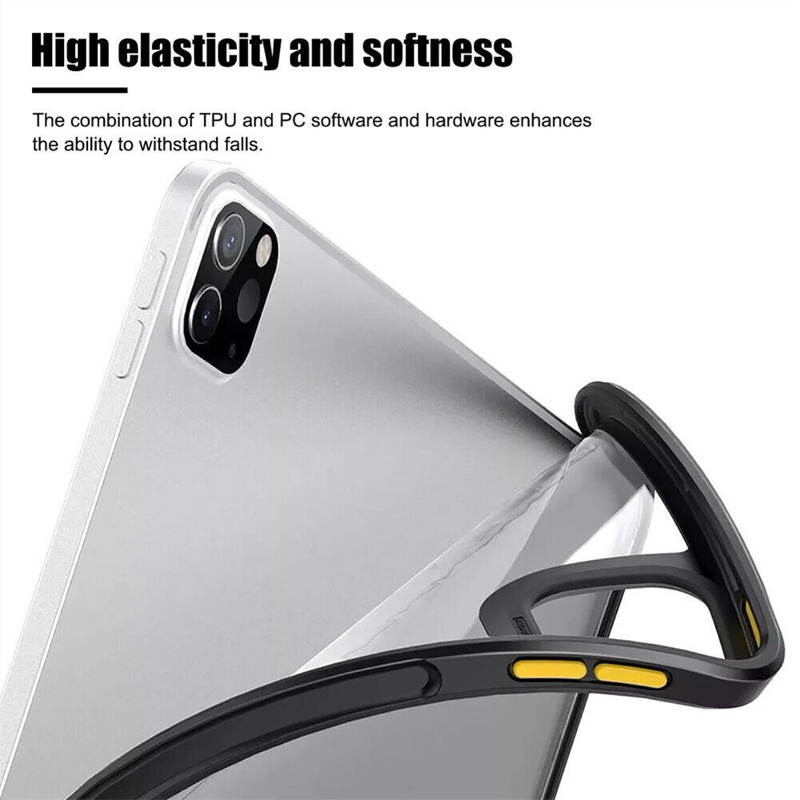 Ốp chống sốc viền TPU chống ố vàng iPadPro 11 M4 M5, Gen 7, 8, 9, Air 6,Air 5,Air 4, Gen 10