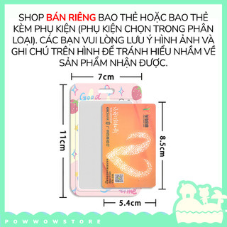 Bao Đựng Thẻ Nhân Viên Nhựa ABS Phong Cách Nhân Vật Hình Chó Dog Puddle Puppy Đáng Yêu Cute