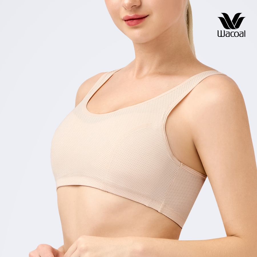 Áo lót trẻ em Wacoal IJB3736 không gọng, không móc cài vải thoáng khí - JB3736 bra junior