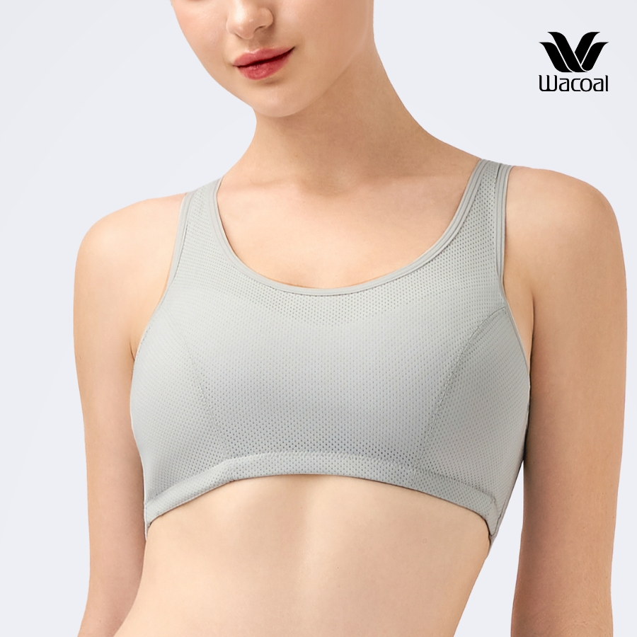 Áo lót trẻ em Wacoal IJB3736 không gọng, không móc cài vải thoáng khí - JB3736 bra junior