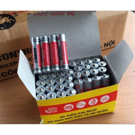 Pin con thỏ, pin tiểu AA, pin AAA chính hãng