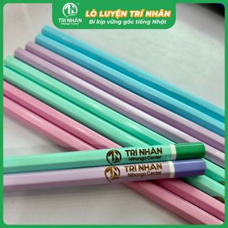 Quà tặng không bán - Bút chì may mắn nhiều màu sắc pastel cute