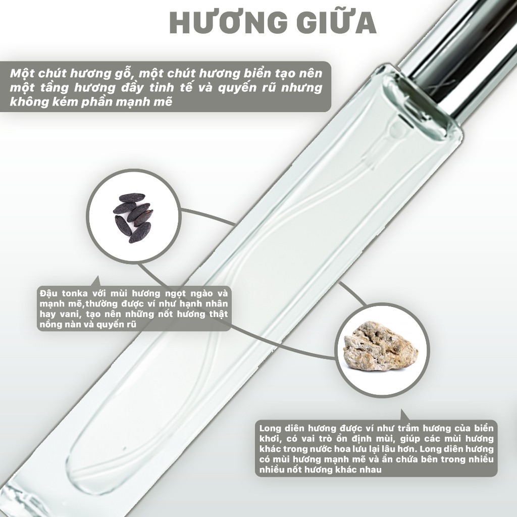 Nước hoa nam Nichery Nichboiz cao cấp chính hãng hương thơm mạnh mẽ cá tính dạng xịt chai 10ml