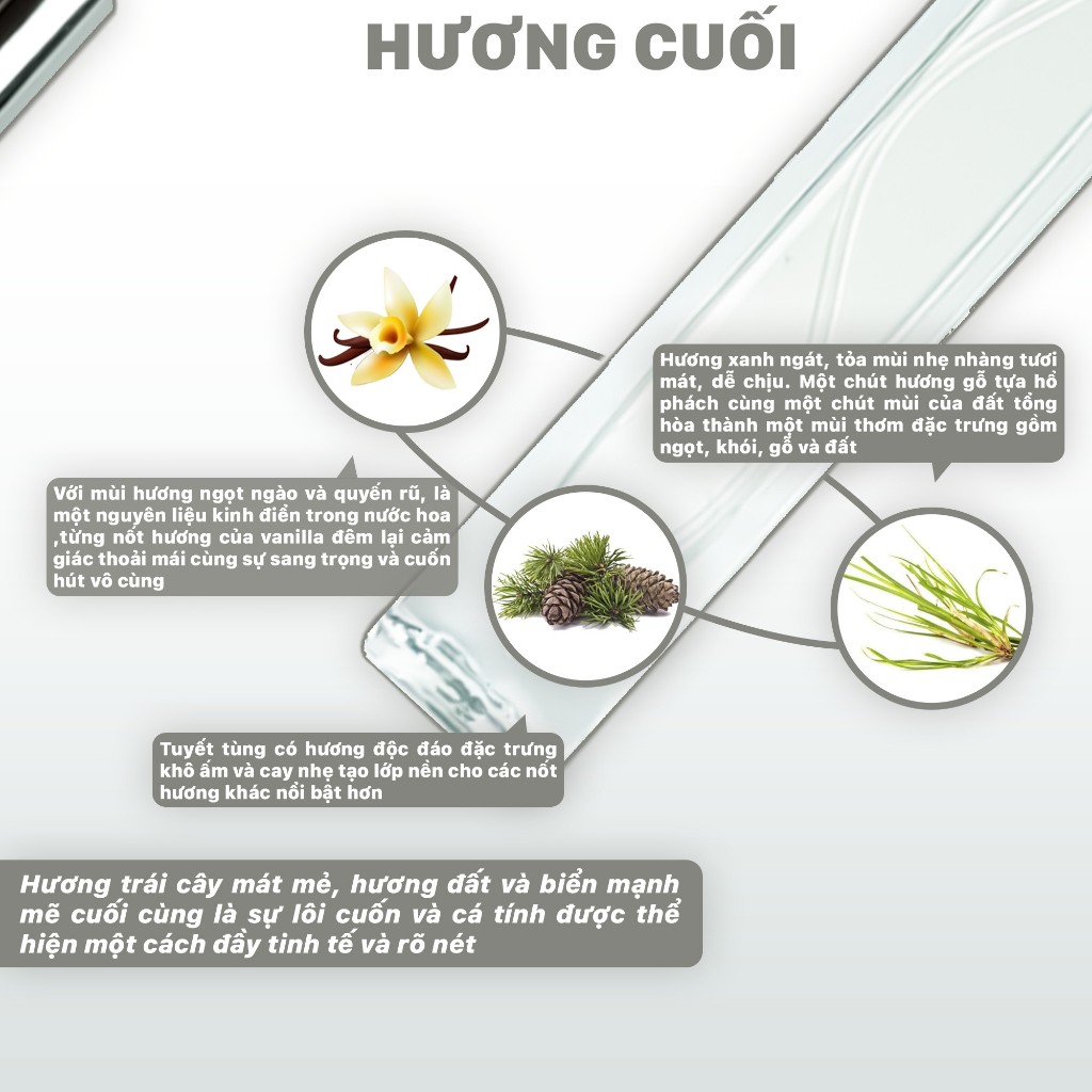 Nước hoa nam Nichery Nichboiz cao cấp chính hãng hương thơm mạnh mẽ cá tính dạng xịt chai 10ml
