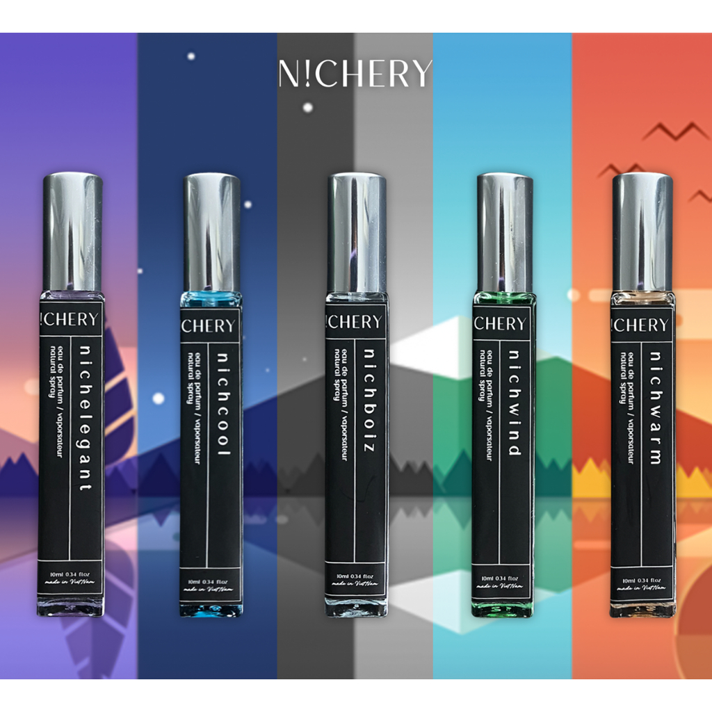Nước hoa Nichery hương thơm cao cấp chính hãng dạng xịt chai 10ml