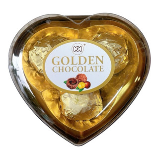 Socola trái tim Golden KK 3 viên
