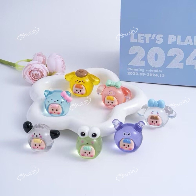 SET 7 BÉ SANIO - MẶT BỰ BÉ BA BABYTHERE