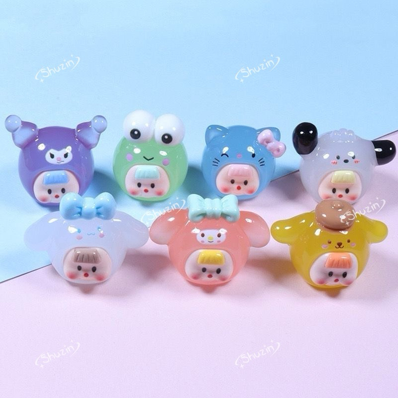 SET 7 BÉ SANIO - MẶT BỰ BÉ BA BABYTHERE