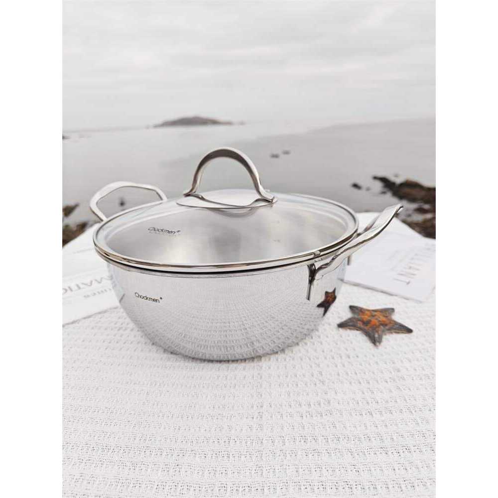 Nồi Lẩu 22cm Chockmen, Nồi Canh Kèm Nắp CKM111