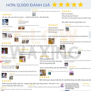 Combo 100Gr Sáp Cao Cấp Siêu Bám Lông Glow + Chén Silicon Nấu Sáp + Que Silicon Phết Sáp CHE TÊN