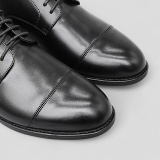 Giày Elegant Derby EL2 - JOG04 , thiết kế lịch sự , da bò mộc , đế phíp gỗ cao 3cm ( EL2 )