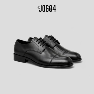 Giày Elegant Derby EL2 - JOG04 , thiết kế lịch sự , da bò mộc , đế phíp gỗ cao 3cm ( EL2 )