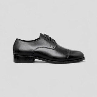 Giày Elegant Derby EL2 - JOG04 , thiết kế lịch sự , da bò mộc , đế phíp gỗ cao 3cm ( EL2 )