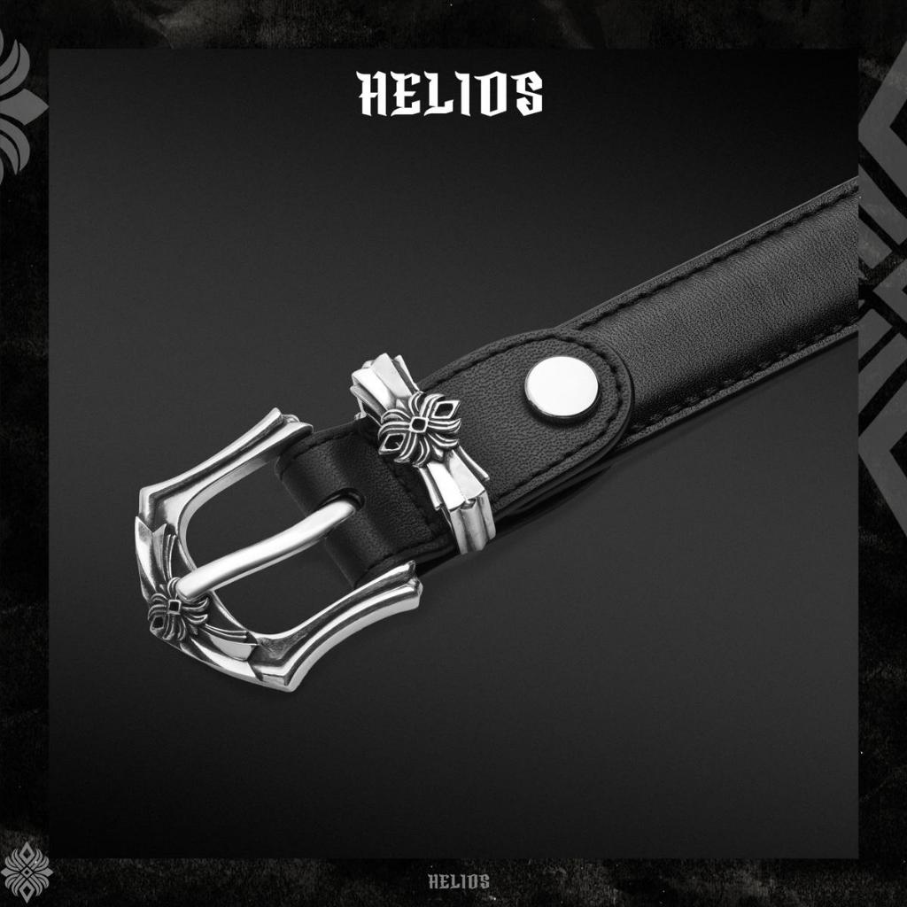 Ảnh Thắt Lưng Da Phối Bạc HeliSilver S925 Scottish Helios Silver Original 2