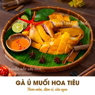 Bột làm gà ủ muối, gia vị gà ủ muối hoa tiêu, chuẩn vị, gói thảo mộc ủ 1 con gà