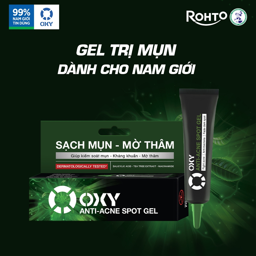 Ảnh Gel chấm mụn, mờ thâm Oxy Anti-Acne Spot Gel 10g 2