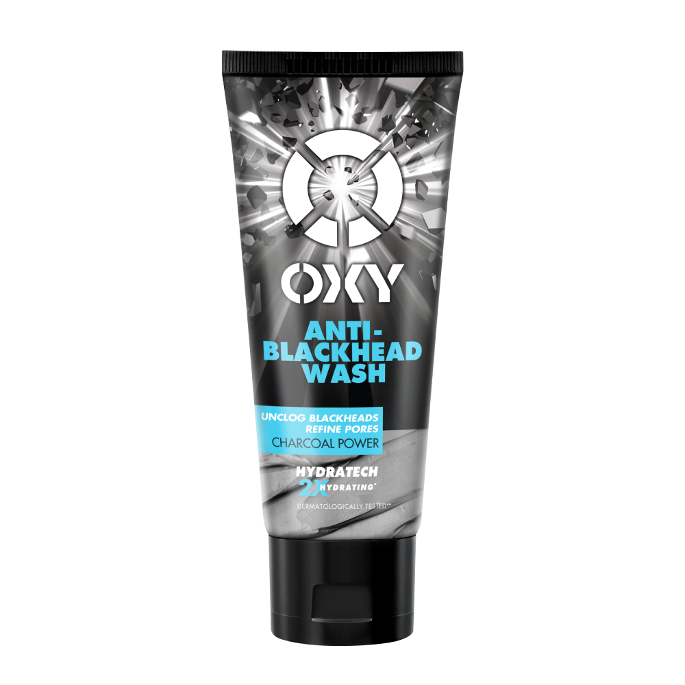 Ảnh Sữa rửa mặt cho nam Oxy sạch tế bào chết, giảm mụn đầu đen, dạng kem Oxy Anti-Blackhead Wash 100g 1