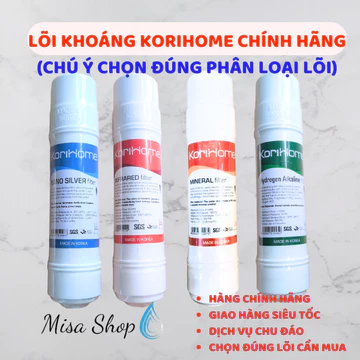 LÕI KHOÁNG KORIHOME (CHỌN PHÂN LOẠI LÕI CẦN MUA-ĐƠN GIÁ CHO 1 LÕI)