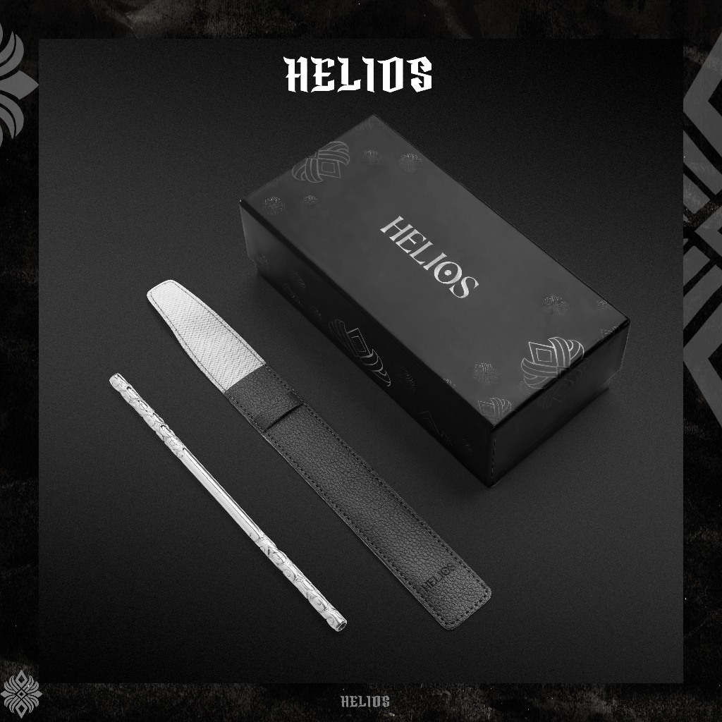 Ảnh Ống Hút Bạc S925 HeliSilver Định Hải Thần Châm Helios Silver Original 4