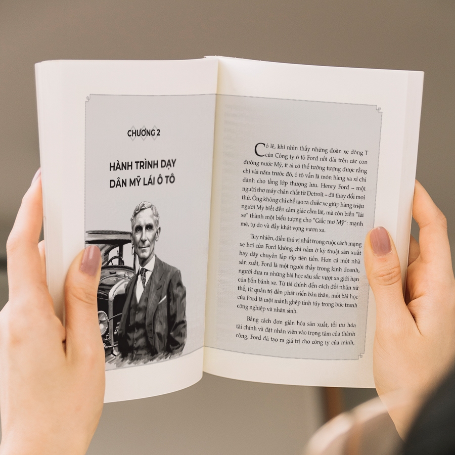 Sách Đại Tư Bản Mỹ: Henry Ford - Vua Xe Hơi - Bizbooks