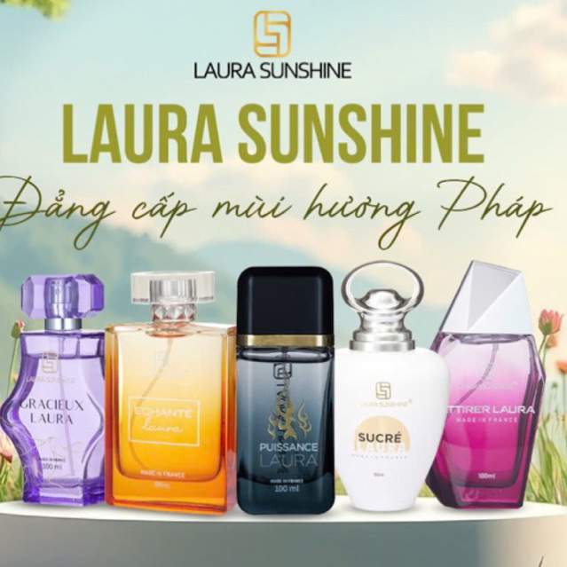[ 10ml ] Combo 5 Chai Nước Hoa No 6.7.8.9.10 Laura Sunshine Nhật Kim Anh Chai 10ml