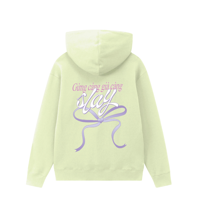 Ảnh Áo Nỉ Mũ BOO Oversized Thêu Logo BOO Basic Nỉ bông Dễ Phối đồ 3