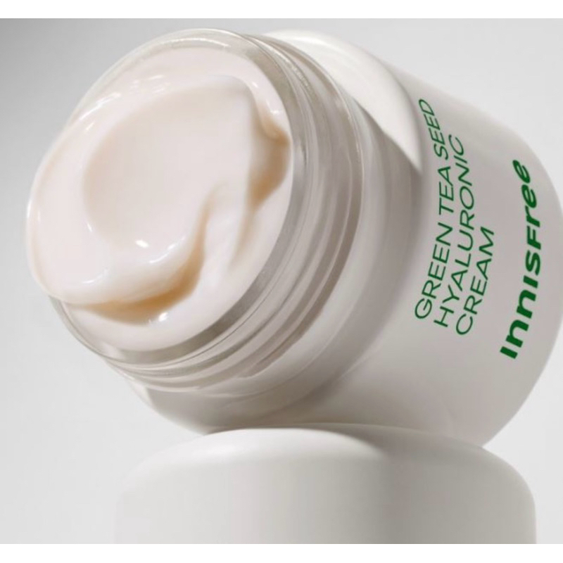 Kem dưỡng ẩm trà xanh và phục hồi da với Probiotics INNISFREE Probiotics Green Tea Seed Hyaluronic Cream 50ml