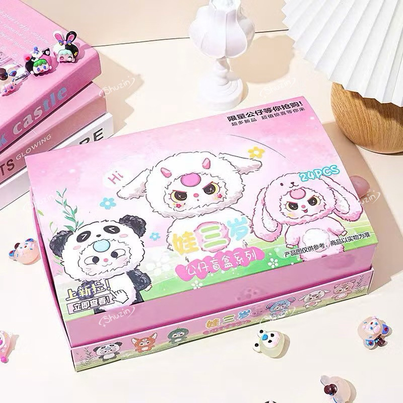 BabyThree Blind Box 24 - Hộp mù bé ba mới nhất 24 hộp mini