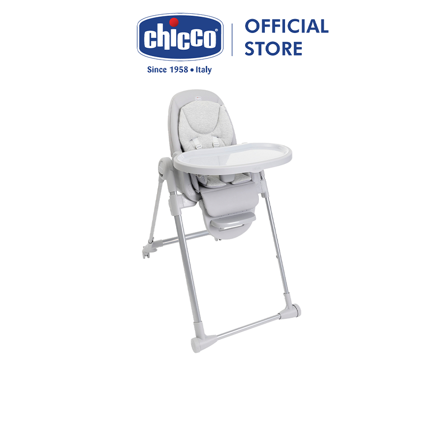 Ghế ăn Chicco Polly Armonia đa năng 3 trong 1 - Màu Ghi/Màu Nâu/Màu ghi đá
