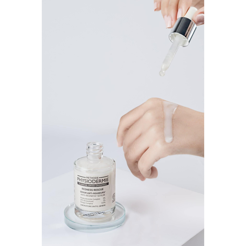Ảnh Serum Sinh Học Cấp Ẩm, Làm Dịu, Giảm Đỏ da Do Demodex, Chàm Eczema (Organic) - Redness Rescue Bio-Serum 2