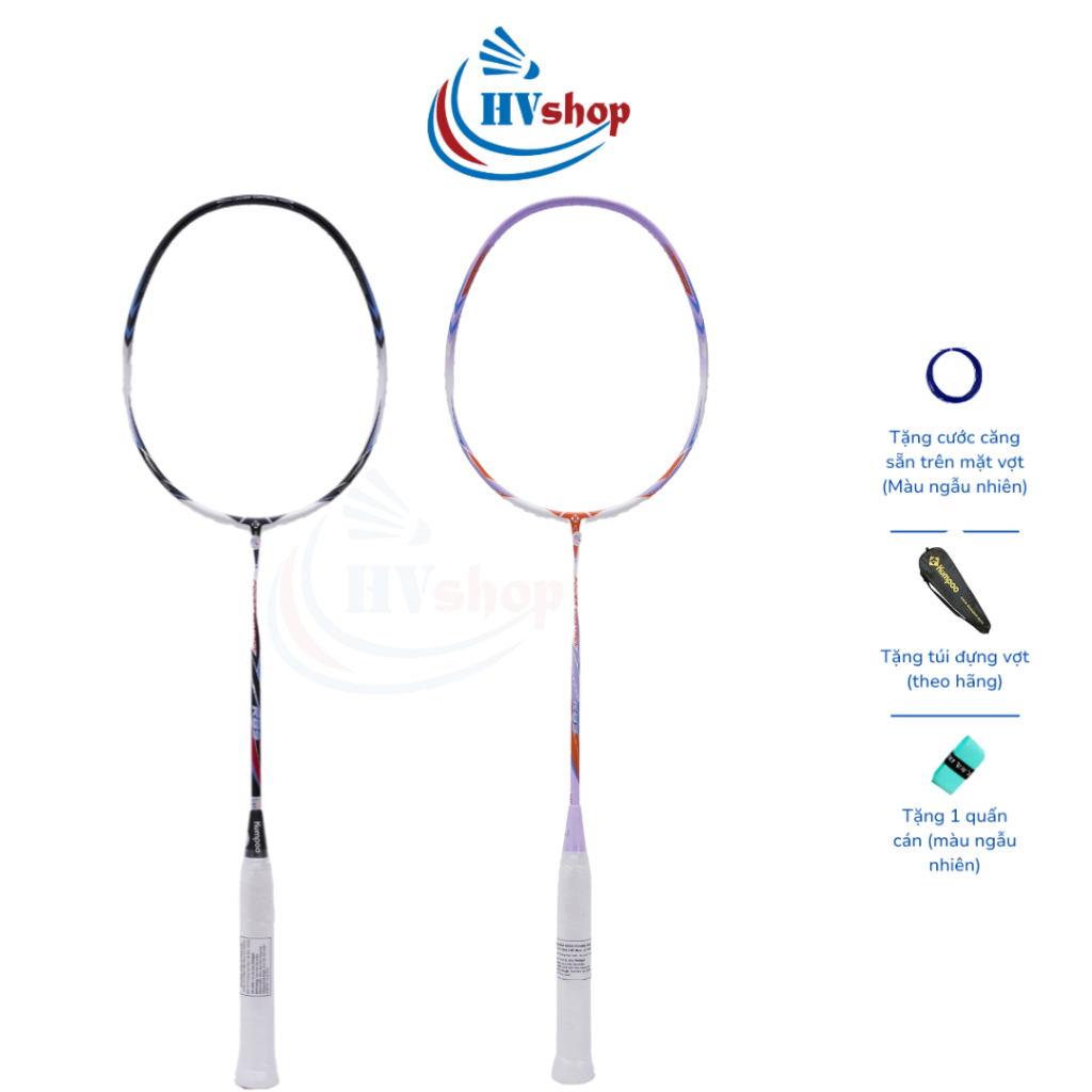 Vợt cầu lông - Vợt Kumpoo Power Control R89 chính hãng, tặng cước, quấn ...