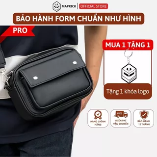 [Giá mở bán] Túi Đeo Chéo da PU Nam cao cấp, Túi xách tay, Túi đeo vai form đứng 23*15*6cm mã _ TC2